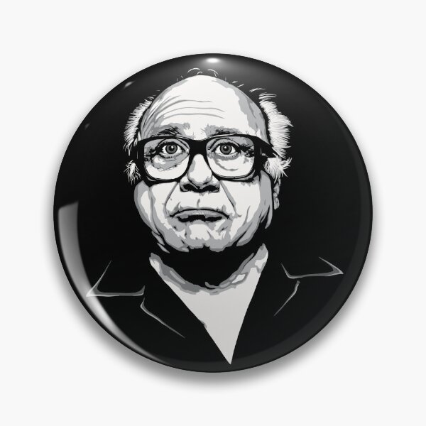 Item preview, Danny DeVito greyscale  designed and sold by johnnehill2.