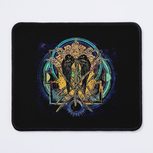 Item preview, Doom Metal Band Psychedelic Mandala Art Illustration designed and sold by drisanaboparai.