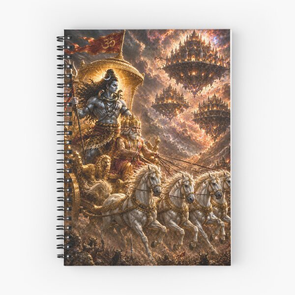 Item preview, Mahadev War Series: The Burning of Tripura – Lord Shiva’s Cosmic Arrow designed and sold by Homyar.