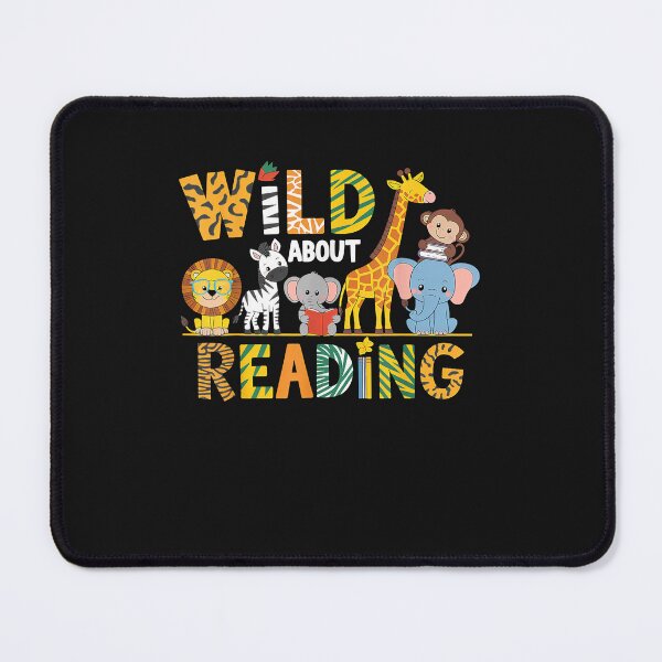 Item preview, Wild About Reading Kid Love Wild Animal Books Back To School designed and sold by sunvoi66.