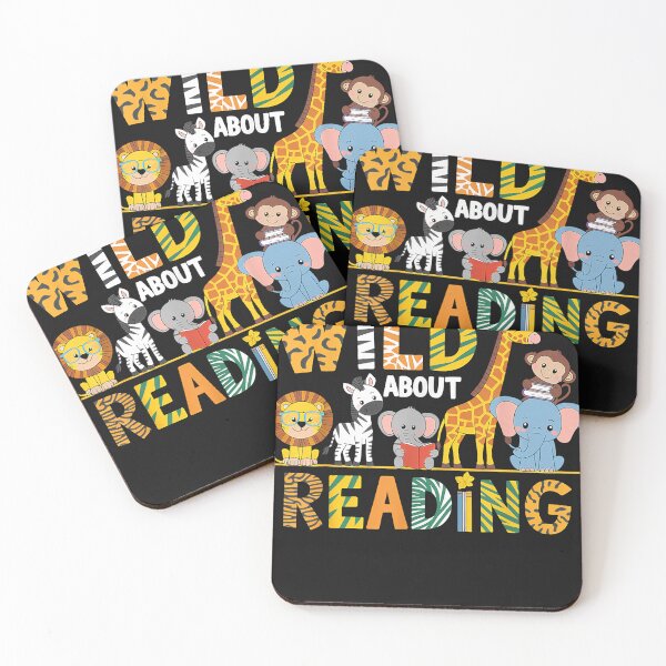 Item preview, Wild About Reading Kid Love Wild Animal Books Back To School designed and sold by sunvoi66.