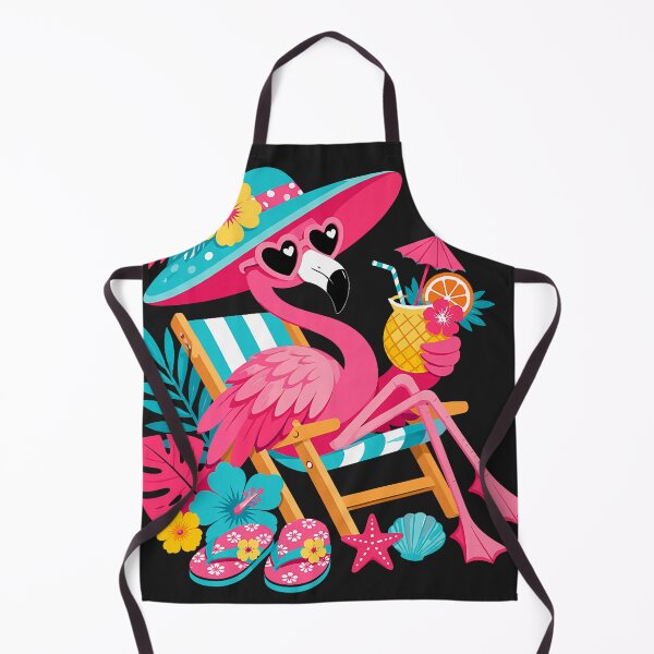 Item preview, Flamingo Pink Palm Tree Tropical Beach Summer Vacation Lover designed and sold by Littermin.