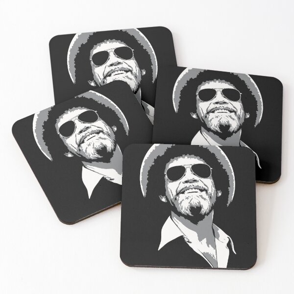 Item preview, Bob Ross greyscale  designed and sold by johnnehill2.