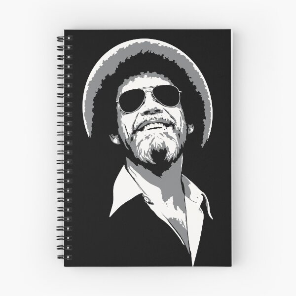 Item preview, Bob Ross greyscale  designed and sold by johnnehill2.