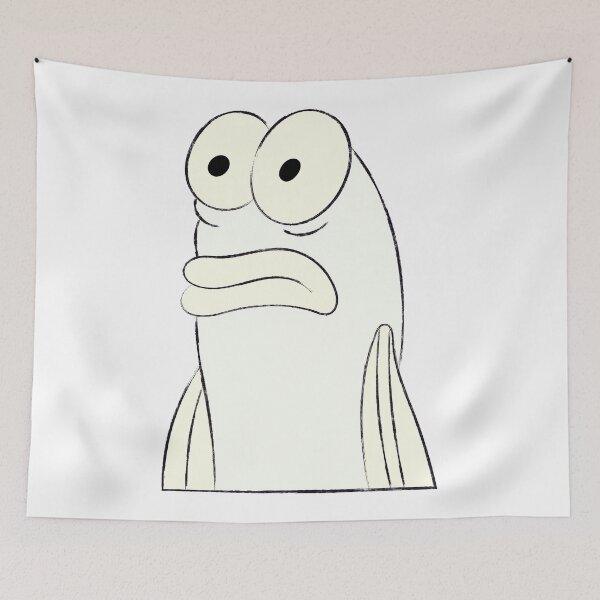 Item preview, DOODLE SpongeBob- Random fish -Kid Fish designed and sold by DibujandoPorfa.