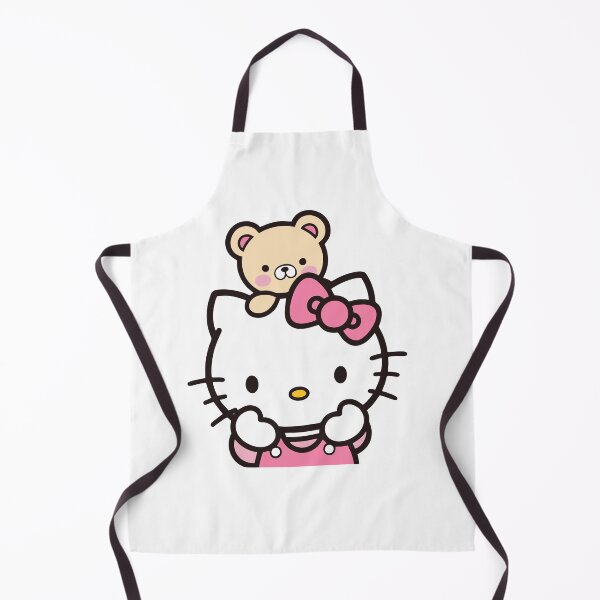 Item preview, Cute Kitty Bear Kawaii Cartoon | Pink Aesthetic Anime Style designed and sold by Pinpondesigns.