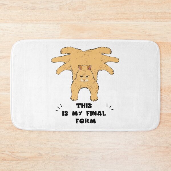 Item preview, This Is My Final Form Funny Cat Meme Spider Cat designed and sold by CoolDanaDesign.