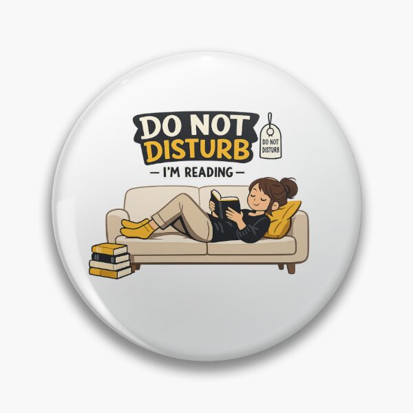 Item preview, Do Not Disturb I’m Reading – Book Lover designed and sold by Ora-kuro.