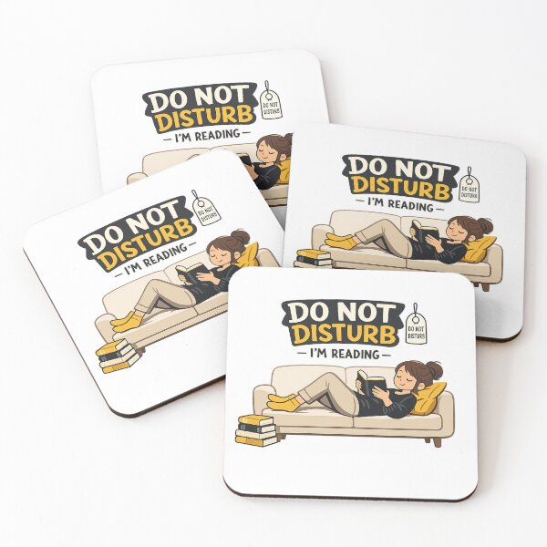 Item preview, Do Not Disturb I’m Reading – Book Lover designed and sold by Ora-kuro.