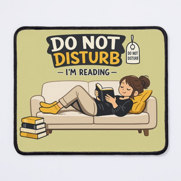 Item preview, Do Not Disturb I’m Reading – Book Lover designed and sold by Ora-kuro.