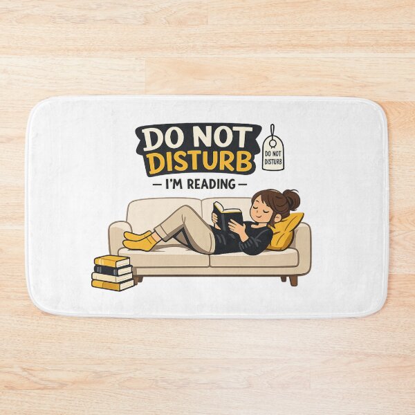 Item preview, Do Not Disturb I’m Reading – Book Lover designed and sold by Ora-kuro.