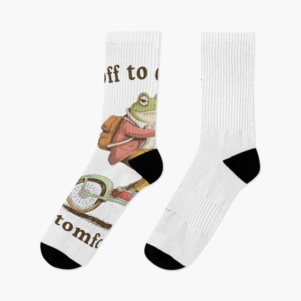 Item preview, Off to Commit Tom Foolery Funny Frog meme designed and sold by suhairee-studio.