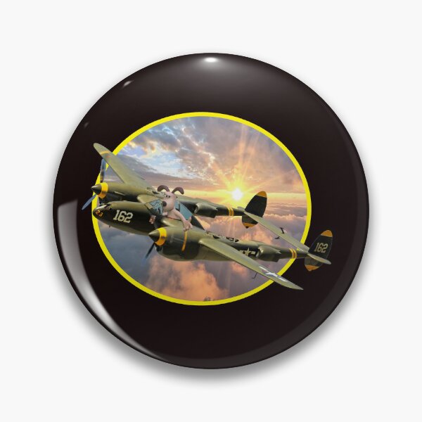 Item preview, WWII lightning plane logo designed and sold by VWscout2.