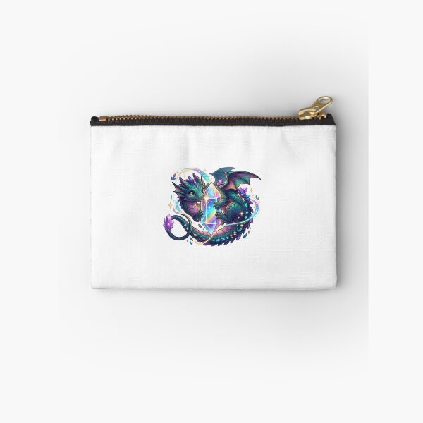 Item preview, Crystal Guardian Twin Dragons Sticker designed and sold by redblink store.