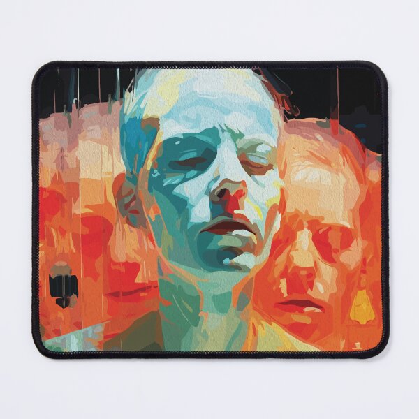 Item preview, Fragmented Souls Abstract Portrait Art designed and sold by RamyGallery.