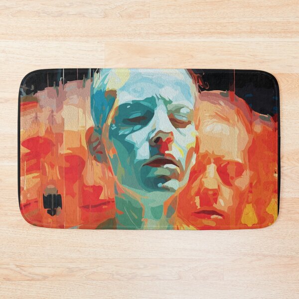 Item preview, Fragmented Souls Abstract Portrait Art designed and sold by RamyGallery.