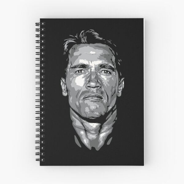 Item preview, Arnold Schwarzenegger en escala de grises designed and sold by johnnehill2.