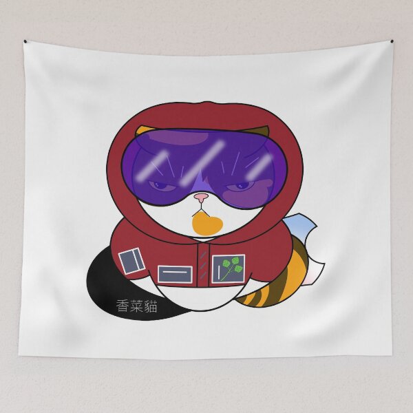 Item preview, CorianderCat is snowboarding! designed and sold by CorianderCat.
