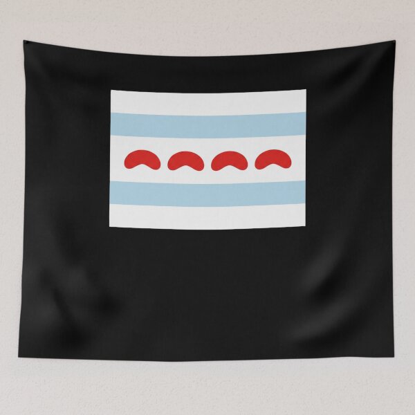 Item preview, Chicago Flag Four Stars City Pride Illinois designed and sold by snowry.