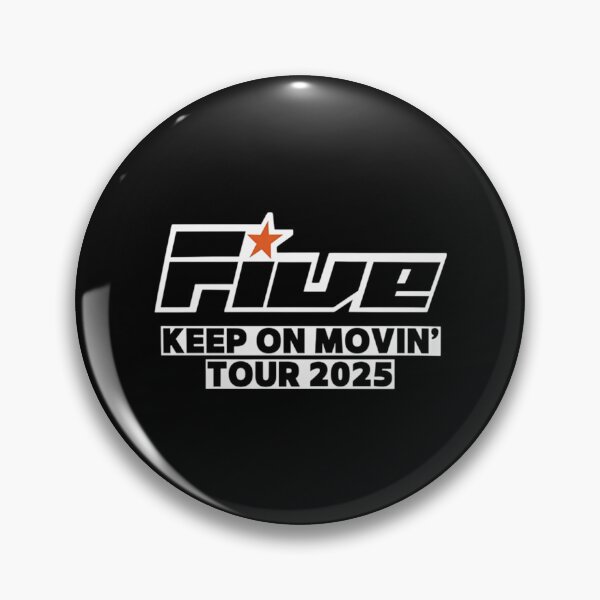 Item preview, Keep on Movin 2025 Tour , Five Boy Concert , Everybody Get up Five Boy Keep on Movin Concert designed and sold by GordonCron.