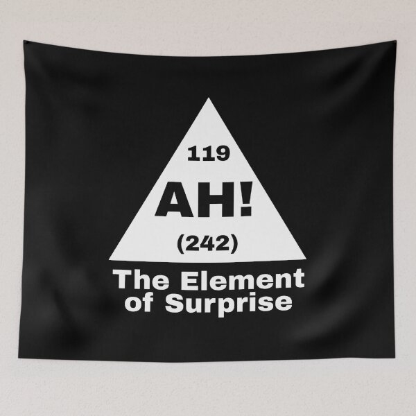 Item preview, Ah-The-Element-Of-Surprise designed and sold by Dondonmart.