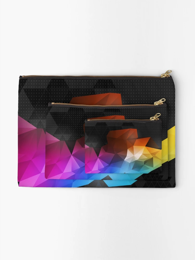 Thumbnail 2 of 4, Zipper Pouch, Triangular designed and sold by hyperite.