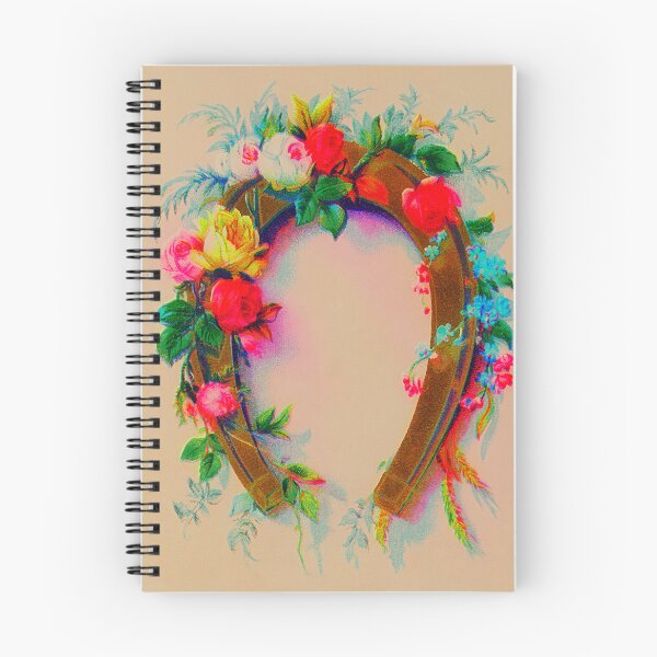 Item preview, Victorian Greeting Card: Lucky Horseshoe with Roses designed and sold by The Real Victorian.