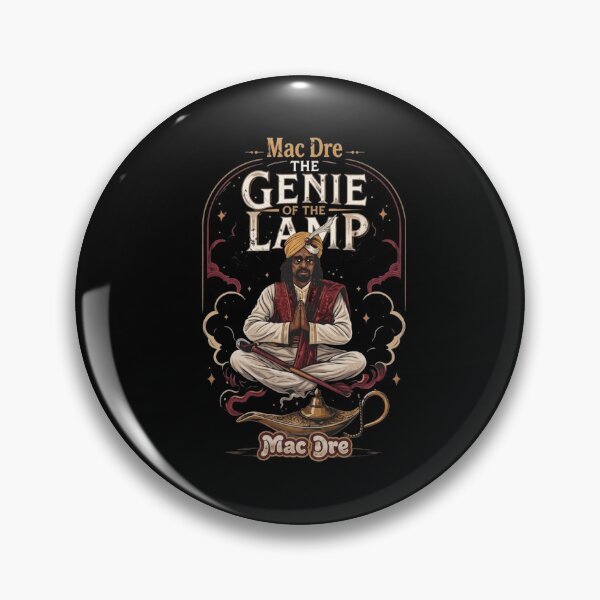 Item preview, Mac Dre The Genie Of The Lamp Retro Hip Hop designed and sold by Sunnay1989.