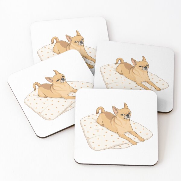 Item preview, Clearly I M Busy Funny Chihuahua Meme Dog Illustration designed and sold by CoolDanaDesign.