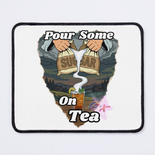 Item preview, Pour Some Sugar On Tea - Funny 80s Hair Band Parody Southern Sweet Tea Gen X Shirt designed and sold by SEGc.