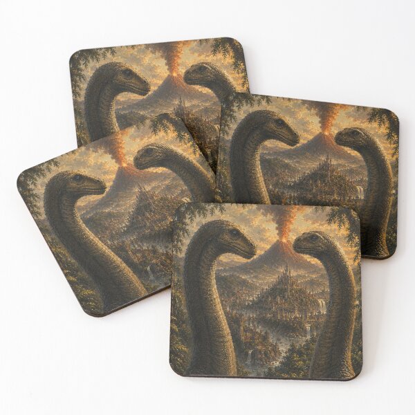 Item preview, Dinosaurs in prehistoric times designed and sold by cloude-vigal.