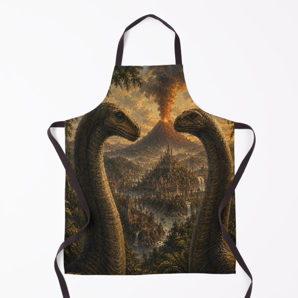 Item preview, Dinosaurs in prehistoric times designed and sold by cloude-vigal.