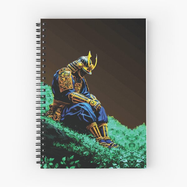 Item preview, Golden Samurai Resting After Victory Art designed and sold by RamyGallery.