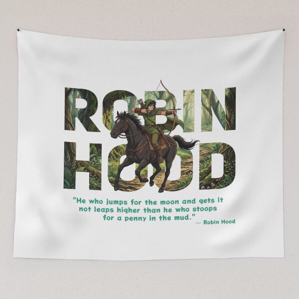 Item preview, Retro 90s Anime Robin Hood Archer Graphic designed and sold by appratous.
