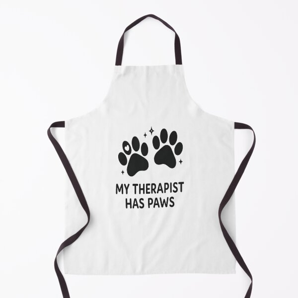 Item preview, My Therapist Has Paws Minimal Pet Lover Design designed and sold by Lovestickerco.