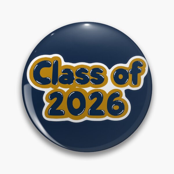 Item preview, Class of 2026 Graduation Navy and Gold designed and sold by Goldbloom Designs.