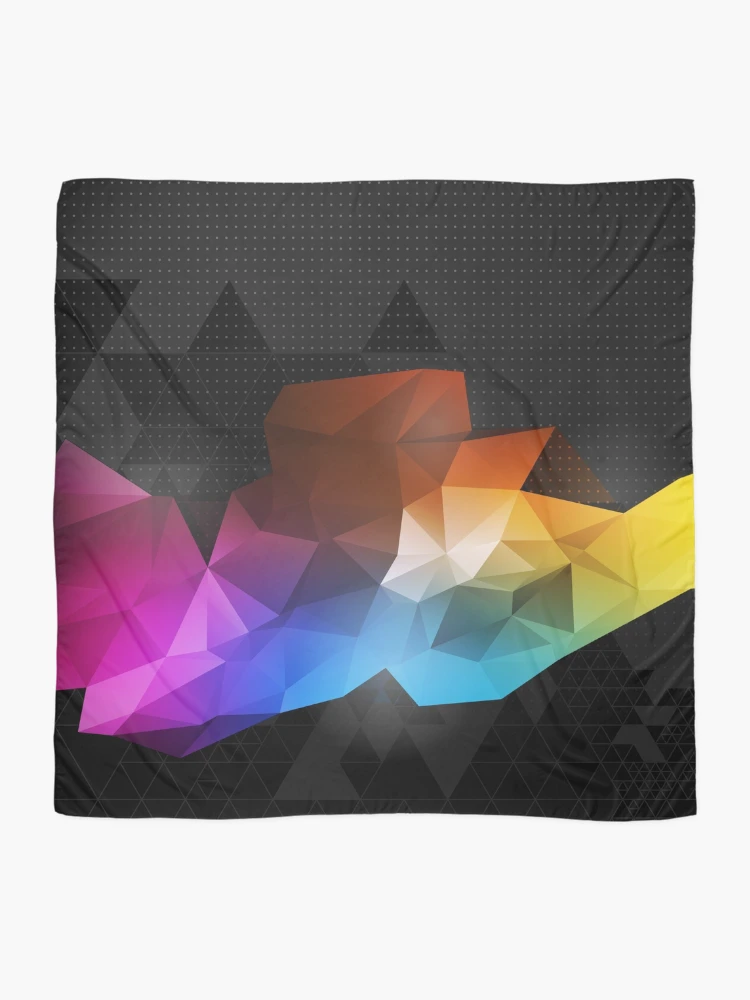 Thumbnail 2 of 3, Scarf, Triangular designed and sold by hyperite.