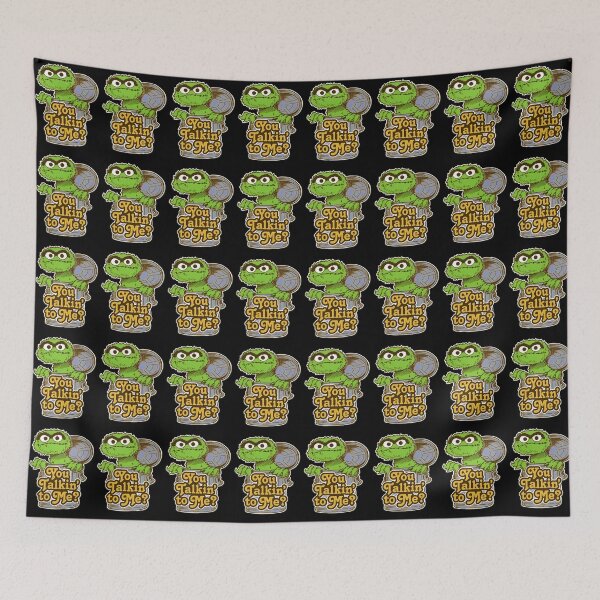 Item preview, Oscar The Grouch - You Talkin to Me Grouch Retro Mashup designed and sold by Sunnay1989.