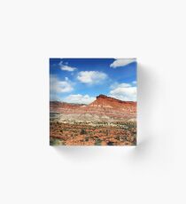 Grand Staircase Escalante Acrylic Block