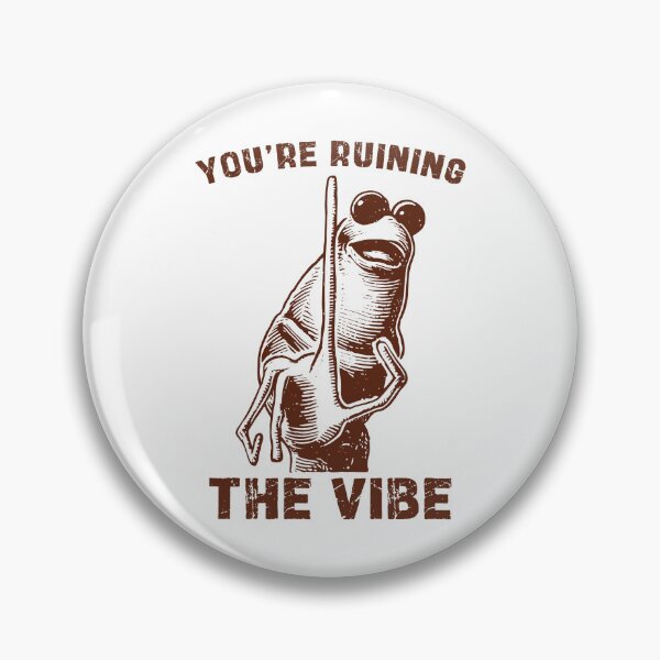 Item preview, You're Ruining The Vibe Funny Marcus The Worm designed and sold by nosu-art-pod.