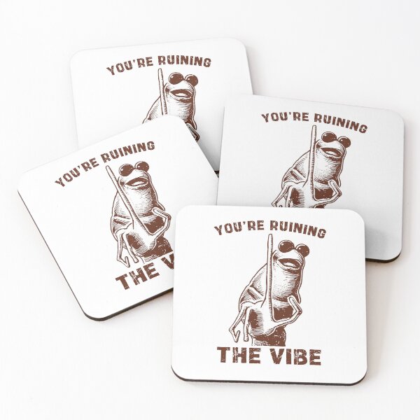 Item preview, You're Ruining The Vibe Funny Marcus The Worm designed and sold by nosu-art-pod.