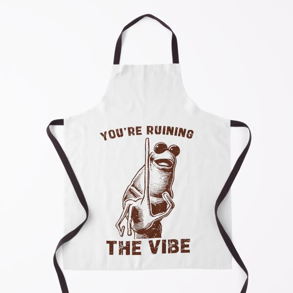 Item preview, You're Ruining The Vibe Funny Marcus The Worm designed and sold by nosu-art-pod.