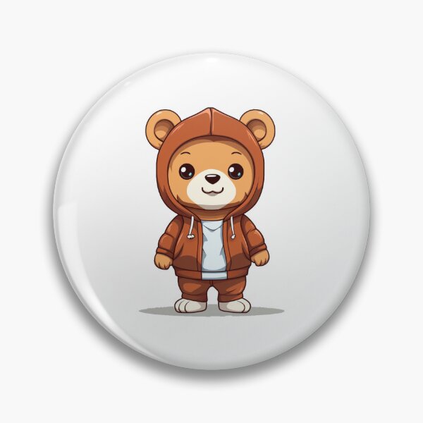 Item preview, Cute Teddy Bear Cartoon Art designed and sold by Y'allternative Shirt Co..