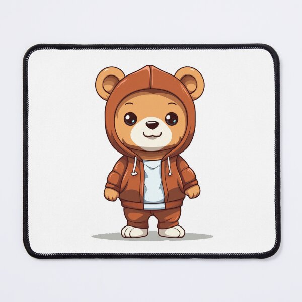 Item preview, Cute Teddy Bear Cartoon Art designed and sold by Y'allternative Shirt Co..