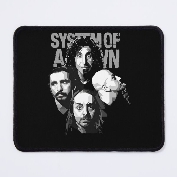Item preview, System of a Down Retro Vector Stencil Art designed and sold by Sunnay1989.