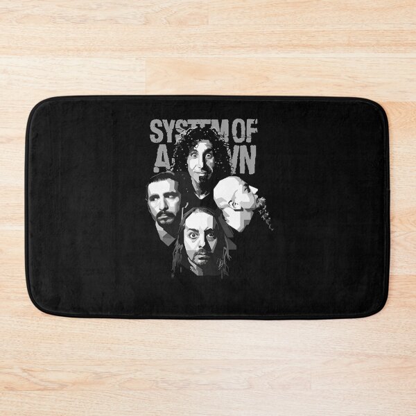 Item preview, System of a Down Retro Vector Stencil Art designed and sold by Sunnay1989.
