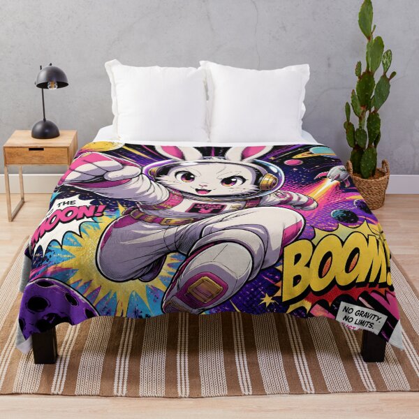 Item preview, Space Bunny Adventure designed and sold by Shelley Loewnau-Jones Studio.