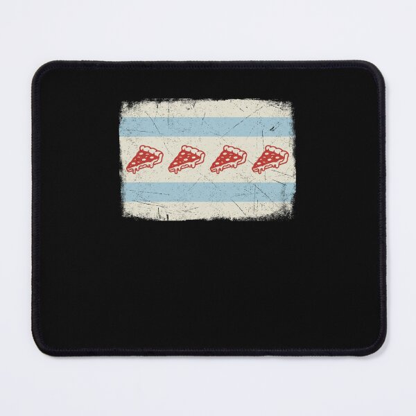 Item preview, Chicago Pizza Slices Distressed Flag Design designed and sold by snowry.