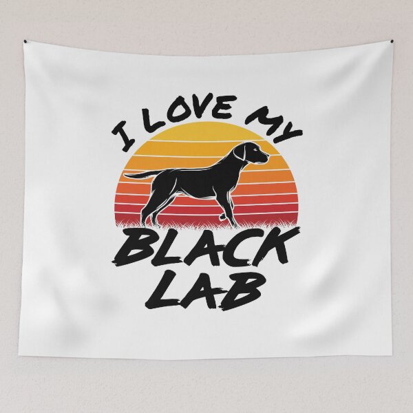 Item preview, I Love My Black Lab Labrador Retriever Owner designed and sold by jaygo.