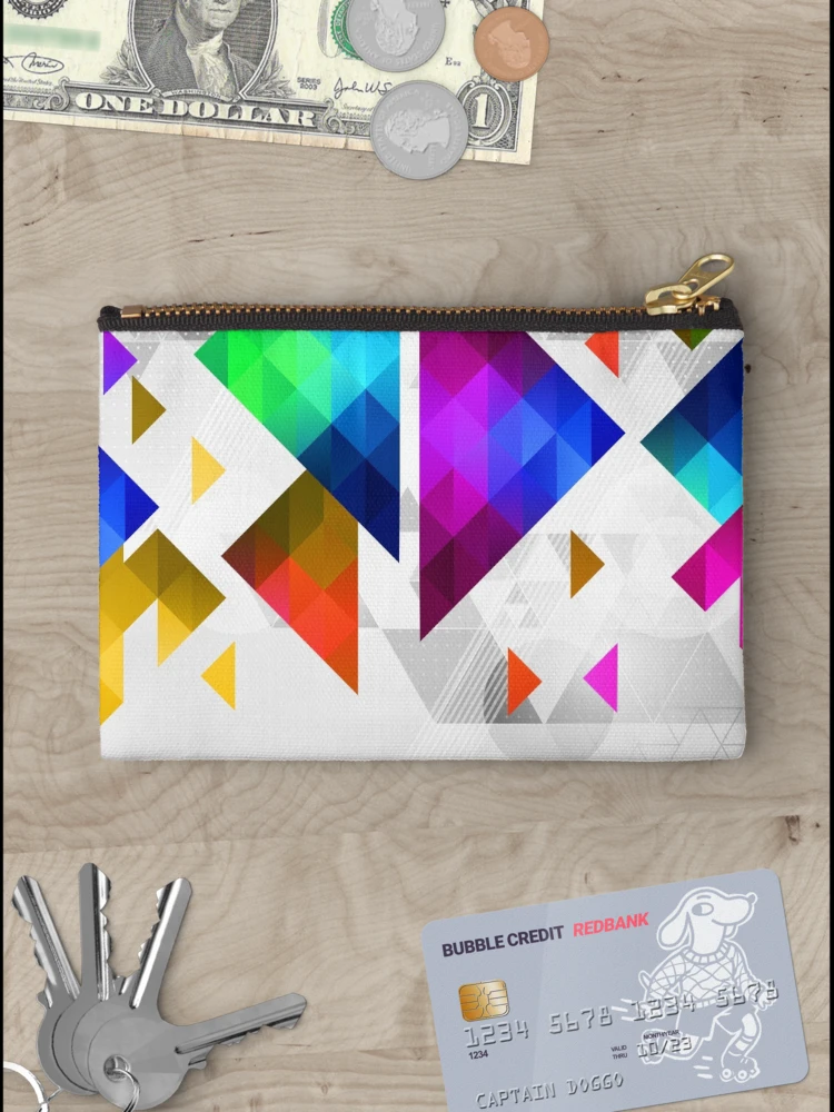 Thumbnail 3 of 4, Zipper Pouch, Triangular designed and sold by hyperite.